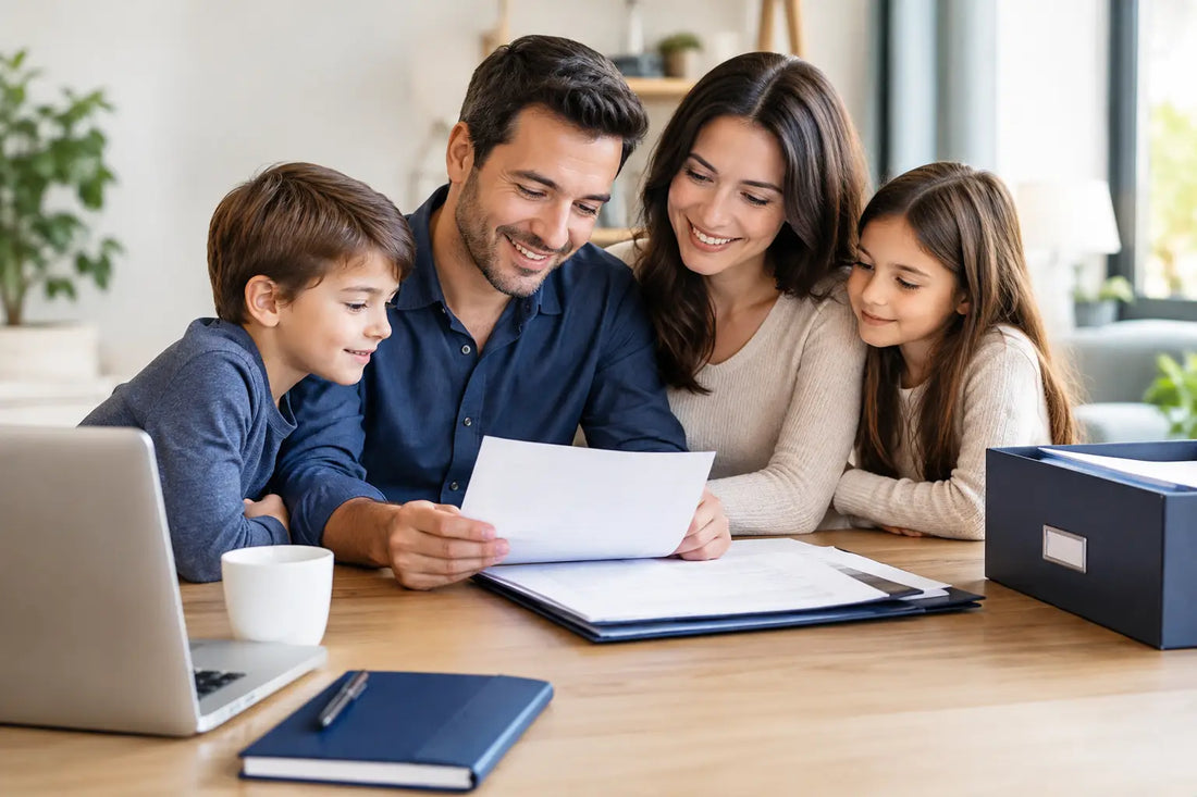 Cómo organizar documentos familiares sin estrés
