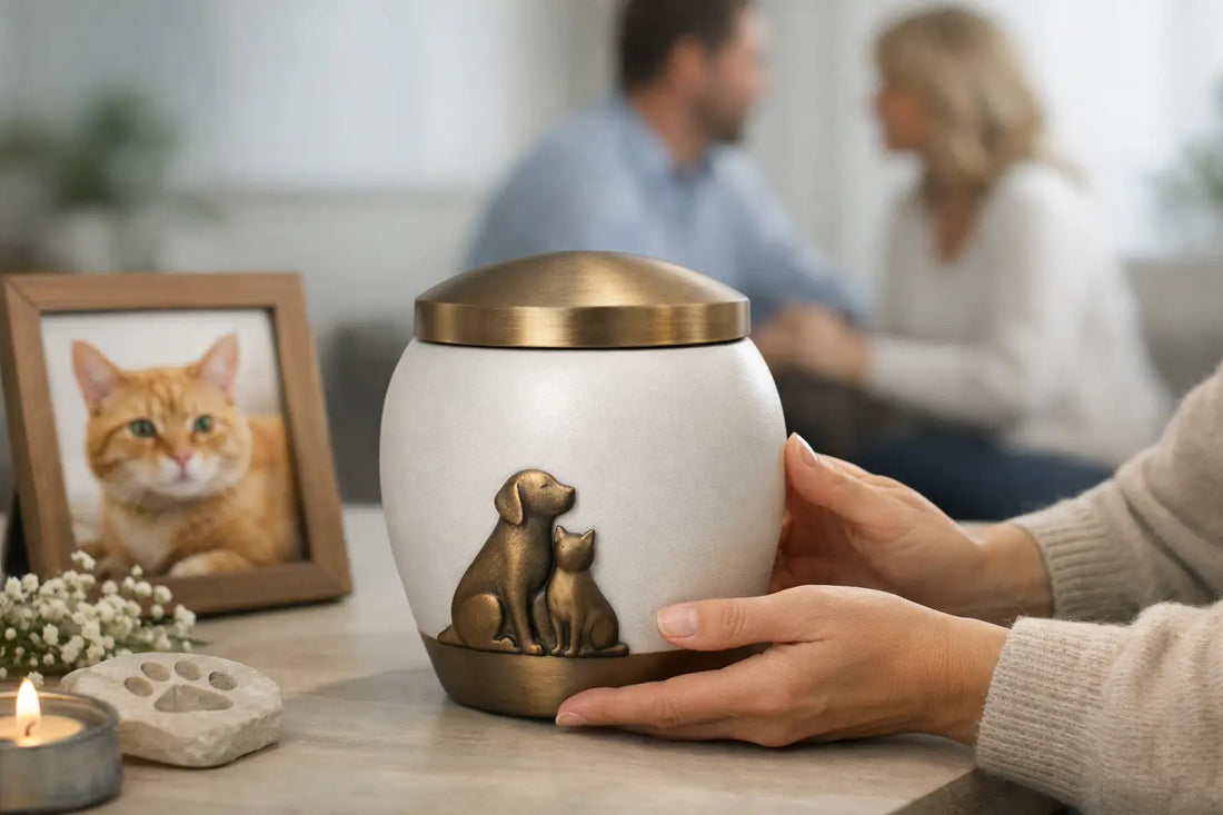 Urna para cenizas de mascota: cómo elegirla