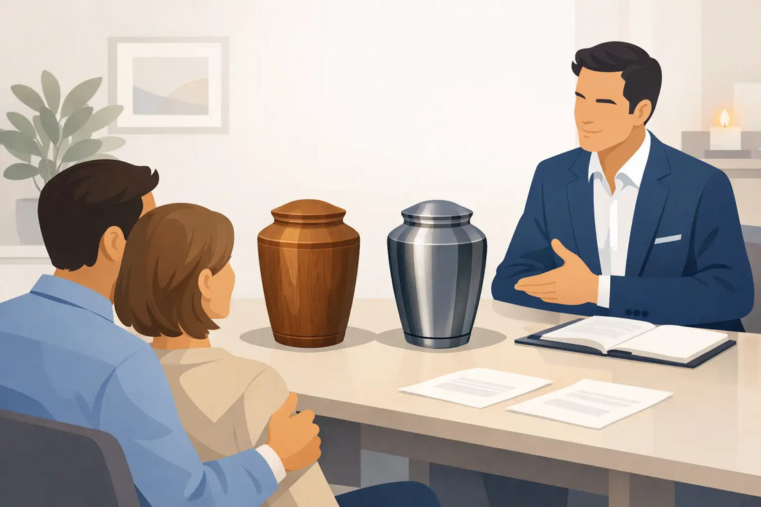 Urna de madera o metal: qué conviene más